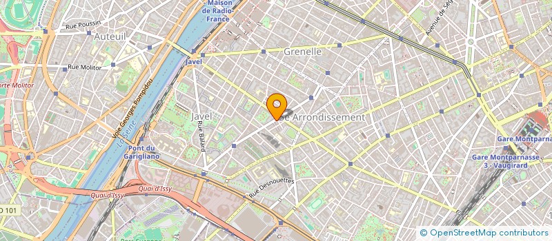 localisation de l'entreprise COPR 45 AV FELIX FAURE 75015 PARIS  PARIS