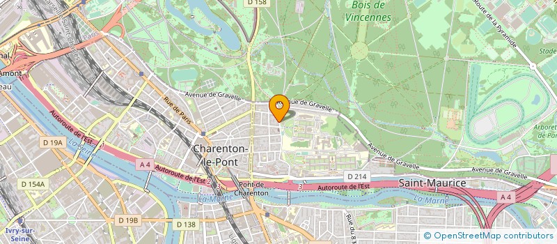 localisation de l'entreprise COPR 45 RUE DU VAL D OSNE 94410 SAINT MAURICE à SAINT-MAURICE