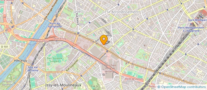 localisation de l'entreprise COPR 46 RUE DU HAMEAU 75015 PARIS  PARIS