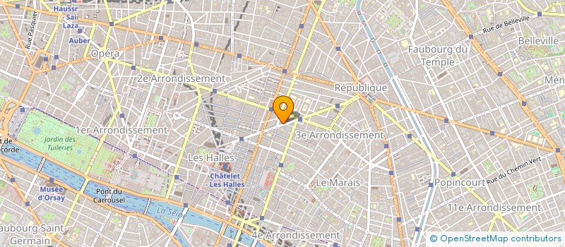 localisation de l'entreprise COPR 47 RUE DE TURBIGO 75003 PARIS  PARIS