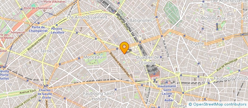 localisation de l'entreprise COPR 48 RUE DE GENERAL FOY 75008 PARIS  PARIS