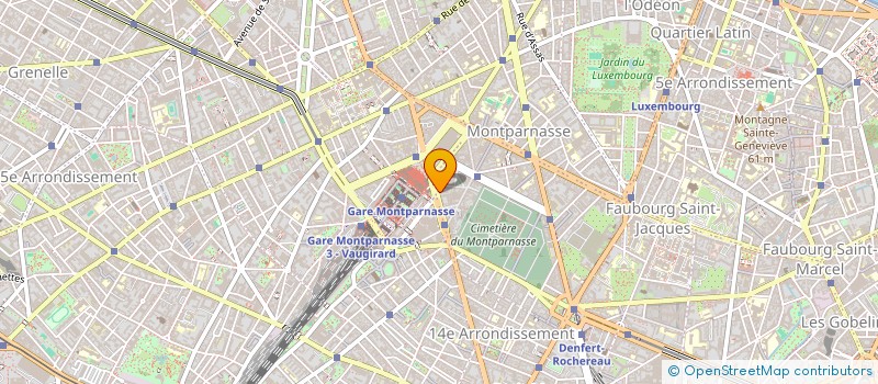 localisation de l'entreprise COPR 49 AV DU MAINE 75014 PARIS  PARIS
