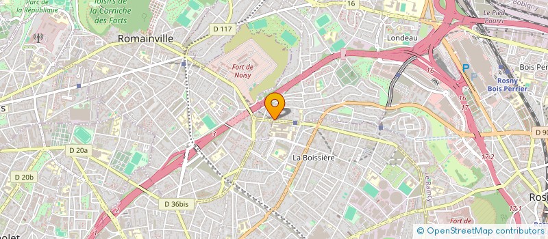 localisation de l'entreprise COPR 49 BD DE LA BOISSIERE 93130 NOISY LE SEC  NOISY-LE-SEC