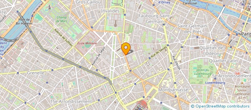 localisation de l'entreprise COPR 49 BD DES INVALIDES 75007 PARIS  PARIS