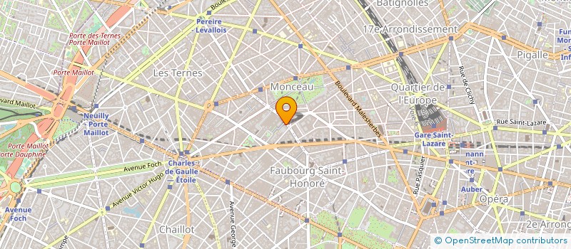 localisation de l'entreprise COPR 49 RUE DE COURCELLES 75008 PARIS  PARIS