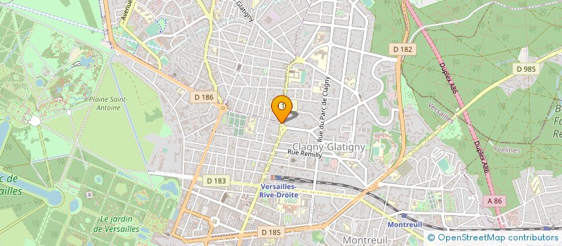 localisation de l'entreprise COPR 49 RUE DU COLONEL DE BANGE 78150 LE CHESNAY  LE CHESNAY-ROCQUENCOURT