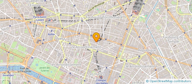 localisation de l'entreprise COPR 5  7 RUE SAINT FIACRE 75002 PARIS  PARIS