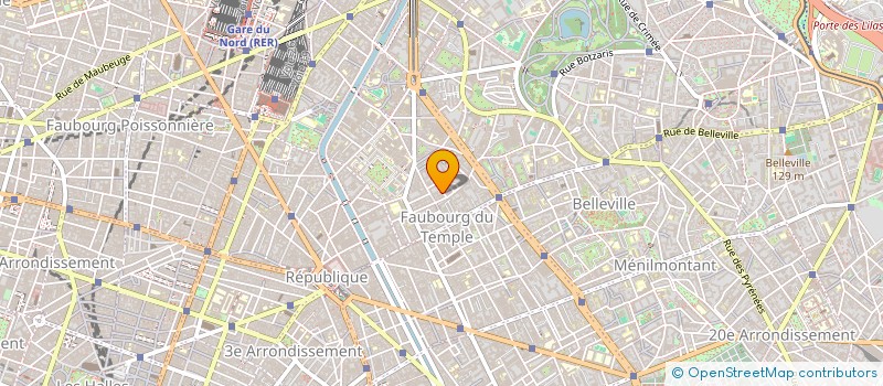 localisation de l'entreprise COPR 5 PASSAGE DU BUISSON ST LOUIS 75010 PARIS  PARIS