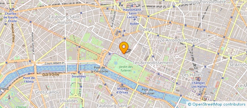 localisation de l'entreprise COPR 5 ROUGET DE L ISLE 75001 PARIS  PARIS