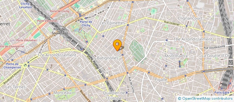 localisation de l'entreprise COPR 5 RUE DE LA CONDAMINE  PARIS