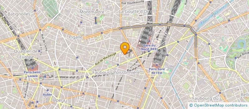 localisation de l'entreprise COPR 5 RUE DE ROCROY 75010 PARIS  PARIS