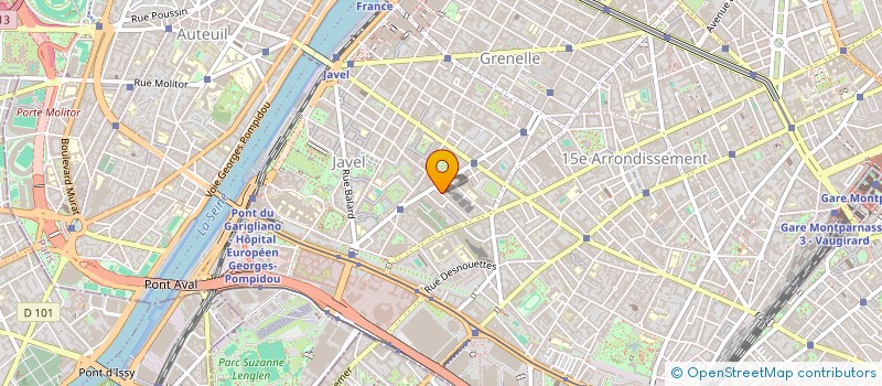 localisation de l'entreprise COPR 5 RUE JEAN MARIDOR 75015 PARIS  PARIS