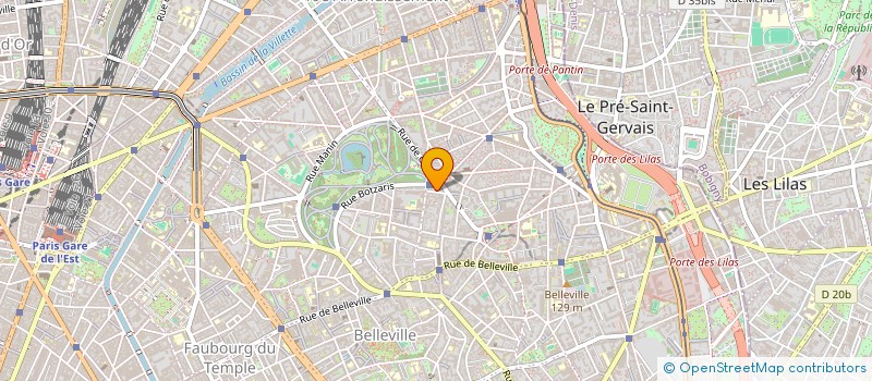 localisation de l'entreprise COPR 5 RUE L'ENCHEVAL 75019  PARIS