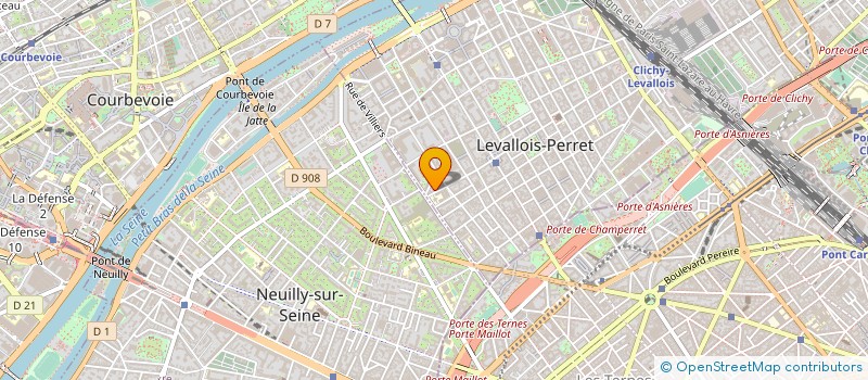 localisation de l'entreprise COPR 5 RUE VOLTAIRE 92300 LEVALLOIS PERRET à LEVALLOIS-PERRET