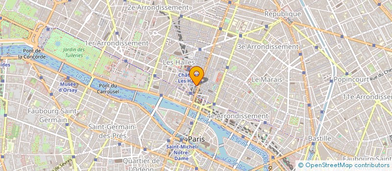localisation de l'entreprise COPR 50 54 RUE DES LOMBARDS 75001 PARIS  PARIS