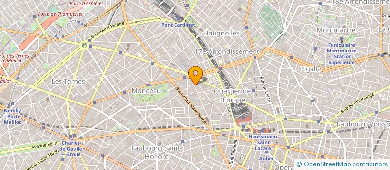 localisation de l'entreprise COPR 50 RUE GAL FOY 75008 PARIS  PARIS
