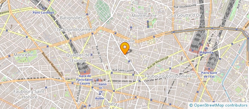 localisation de l'entreprise COPR 50 RUE N D DE LORETTE 75009 PARIS  PARIS