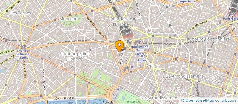 localisation de l'entreprise COPR 51 RUE DES MATHURINS  PARIS