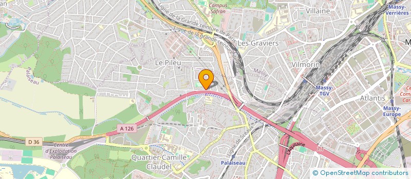 localisation de l'entreprise COPR 51 RUE DU CAPITAIN COCART 91120 PALAISEAU à PALAISEAU