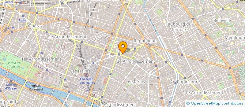 localisation de l'entreprise COPR 54 RUE DE TURBIGO 75003 PARIS  PARIS