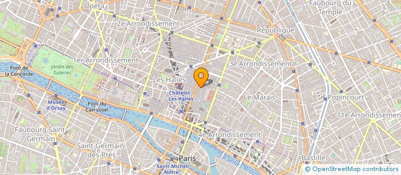 localisation de l'entreprise COPR 55 57 RUE QUINCAMPOIS 75004 PARIS  PARIS