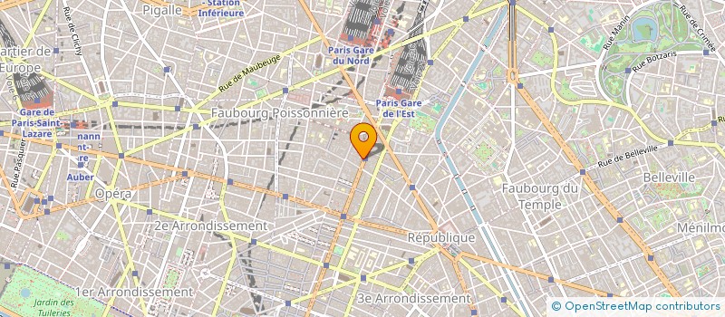 localisation de l'entreprise COPR 55 BD DE STRASBOURG 75010 PARIS  PARIS