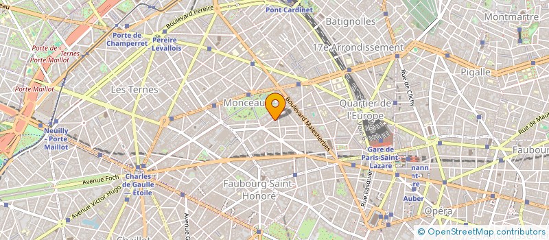 localisation de l'entreprise COPR 56 RUE DE MONCEAU 75008 PARIS  PARIS