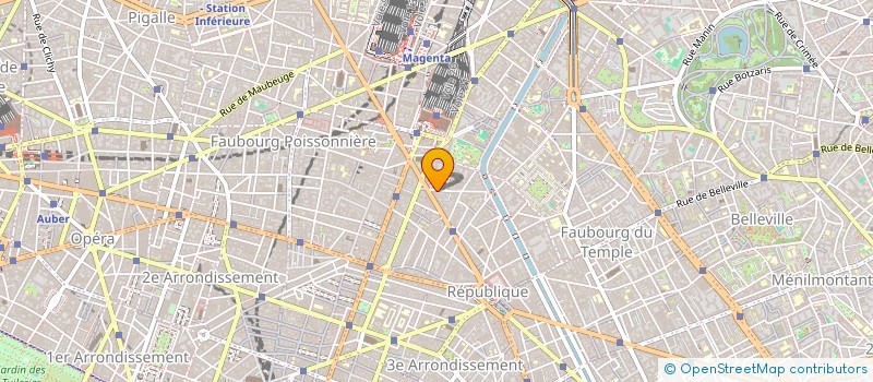 localisation de l'entreprise COPR 57 RUE DES VINAIGRIERS 75010 PARIS 10  PARIS