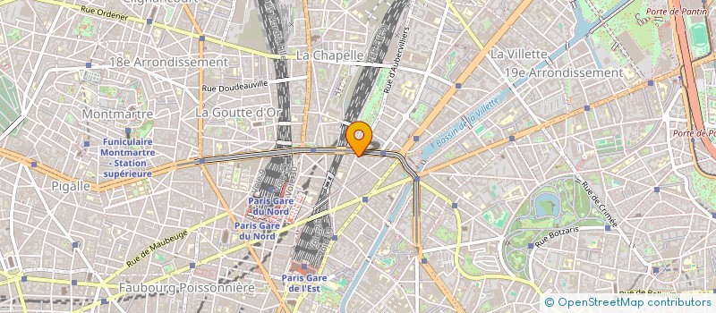 localisation de l'entreprise COPR 58 RUE DU CHATEAU LANDON 75010 PARIS  PARIS