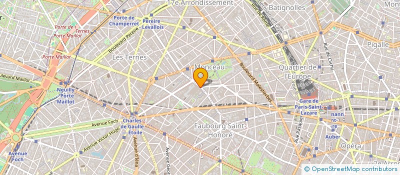 localisation de l'entreprise COPR 59 BD DE COURCELLES 75008 PARIS  PARIS