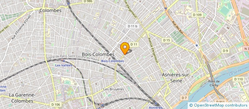 localisation de l'entreprise COPR 59 R DES BOURGUIGNONS 92270 BOIS COLOMBES à BOIS-COLOMBES