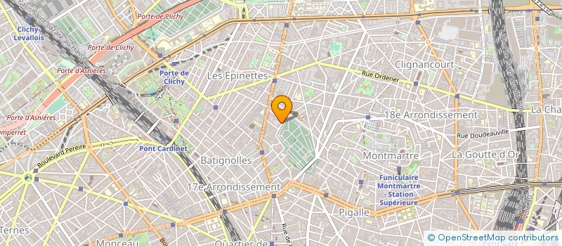 localisation de l'entreprise COPR 59 RUE GANNERON 75018 PARIS  PARIS