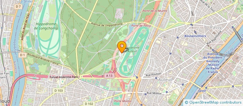 localisation de l'entreprise COPR 6 6BIS RUE MARBEAU 75016 PARIS  PARIS