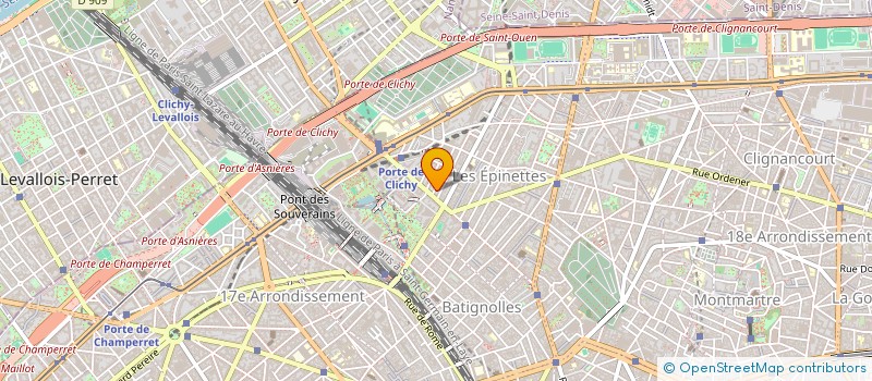 localisation de l'entreprise COPR 6 8 RUE EMILE LEVEL 75 PARIS  PARIS