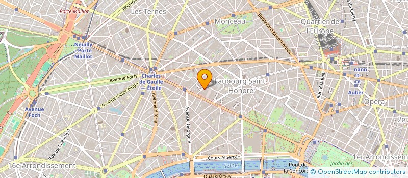 localisation de l'entreprise COPR 6 RUE DE BERRI 75008 PARIS  PARIS