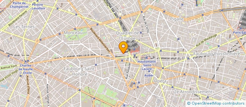 localisation de l'entreprise COPR 6 RUE DE LABORDE 75008 PARIS  PARIS