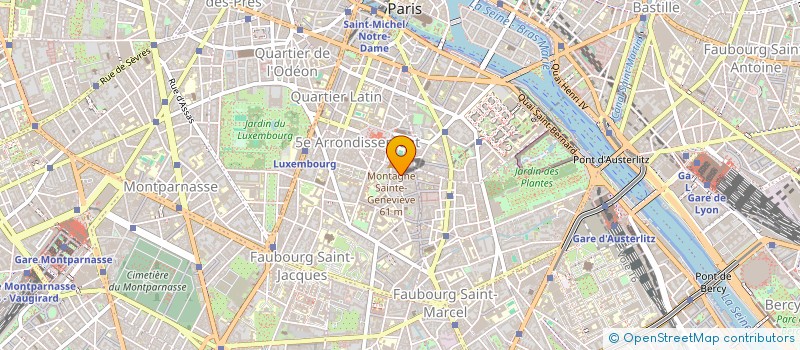 localisation de l'entreprise COPR 6 RUE DE TOURNEFORT 75005 PARIS  PARIS