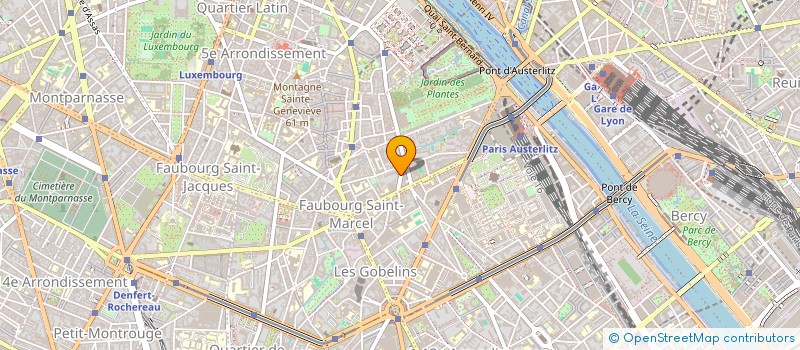 localisation de l'entreprise COPR 6 RUE DES FOSSES ST MARCEL 75005 PARIS  PARIS