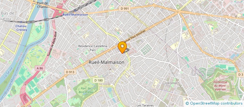 localisation de l'entreprise COPR 6 RUE DU BEL AIR 92500 REUIL MALMAISON à RUEIL-MALMAISON