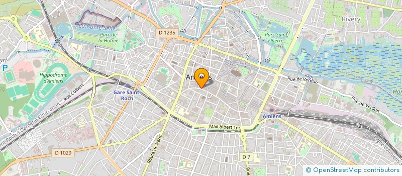 localisation de l'entreprise COPR. 6 RUE DUMERIL  AMIENS