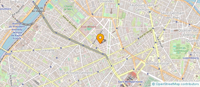 localisation de l'entreprise COPR 6 RUE LEON VAUDOYER  PARIS