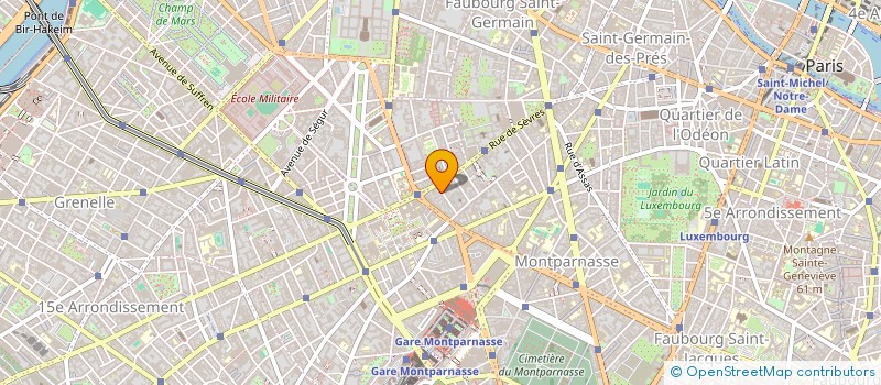 localisation de l'entreprise COPR 6 RUE MAYET 75006 PARIS  PARIS