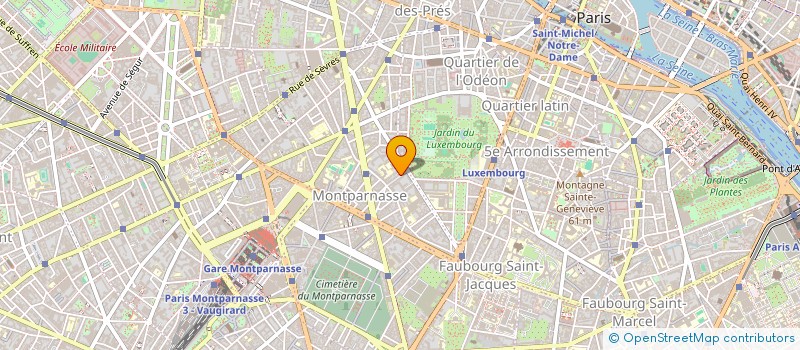 localisation de l'entreprise COPR 6 RUE VAVIN 75 PARIS  PARIS