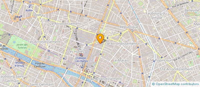 localisation de l'entreprise COPR 60 RUE CHAPON 75003 PARIS  PARIS