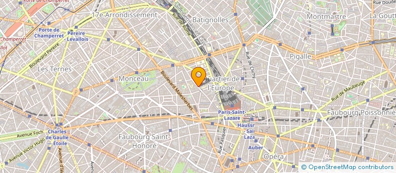 localisation de l'entreprise COPR 62 RUE DU ROCHER 75008 PARIS  PARIS