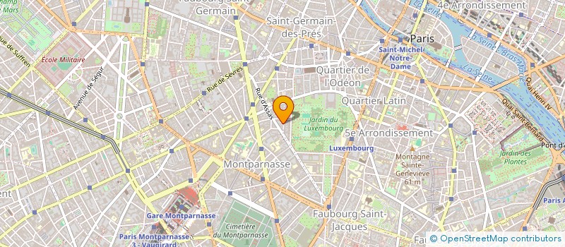 localisation de l'entreprise COPR 66 RUE MADAME 75006 PARIS  PARIS