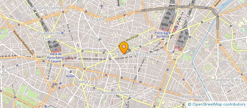localisation de l'entreprise COPR 68 RUE LA FAYETTE 75009 PARIS  PARIS