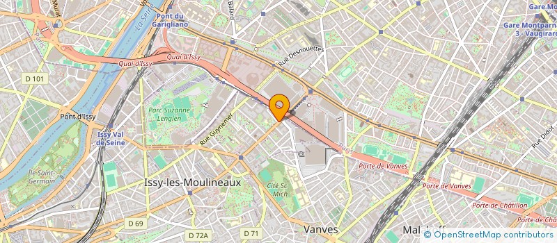 localisation de l'entreprise COPR 6B RUE ERNEST RENAN 92130 ISSY LES MOULINEAUX à ISSY-LES-MOULINEAUX