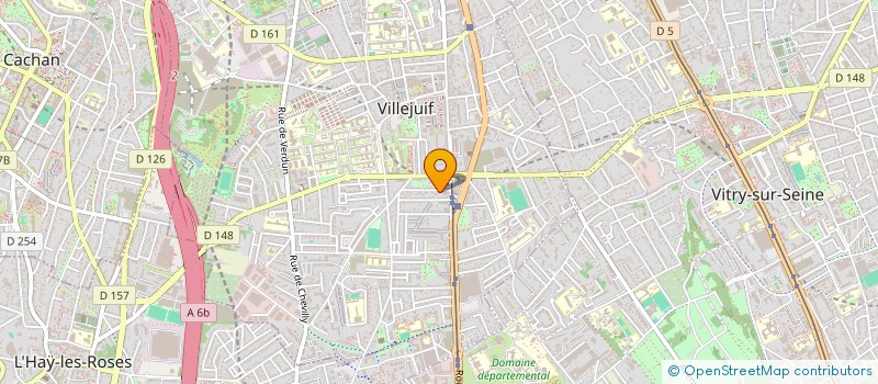 localisation de l'entreprise COPR 7 AU 19 RUE PASCAL RES PASCAL 94800 VILLEJUIF à VILLEJUIF