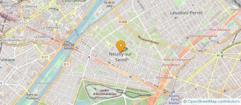 localisation de l'entreprise COPR 7 BD JEAN MERMOZ 92200 NEUILLY SUR SEINE à NEUILLY-SUR-SEINE